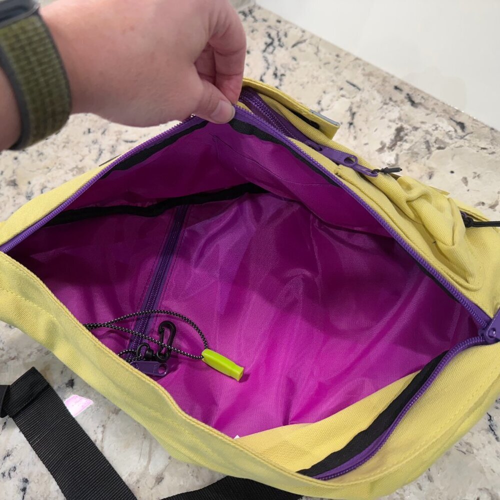 Sling Backpack by unbun2bag Yellow - Picture 4 of 5